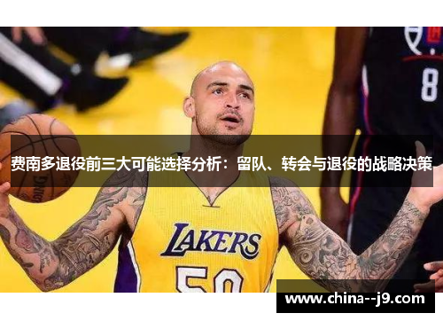 费南多退役前三大可能选择分析:留队、转会与退役的战略决策 费南多退役前三大可能选择分析:留队、转会与退役的战略决策
